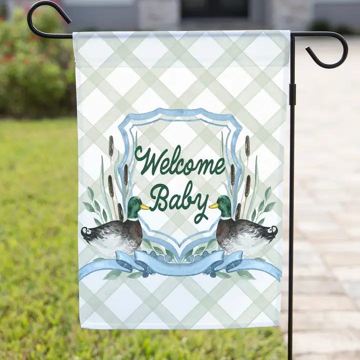 Welcome Baby | Garden Flag