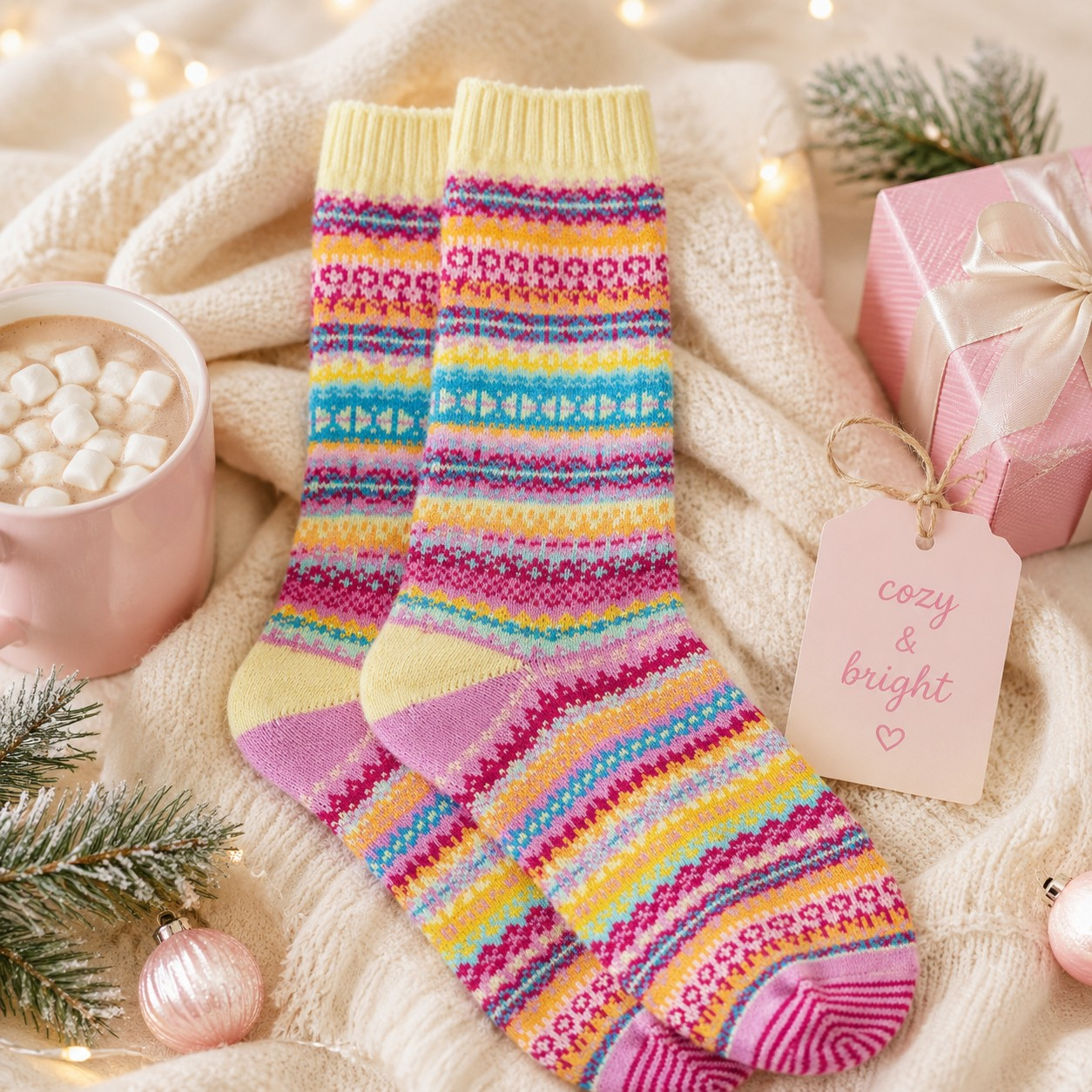 Nordic Crew Whimsy Sock | World's Softest Sock
