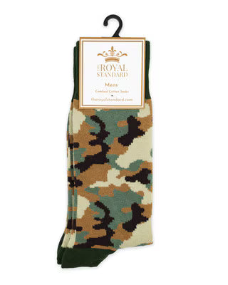 Men's Camo Socks | Royal Standard
