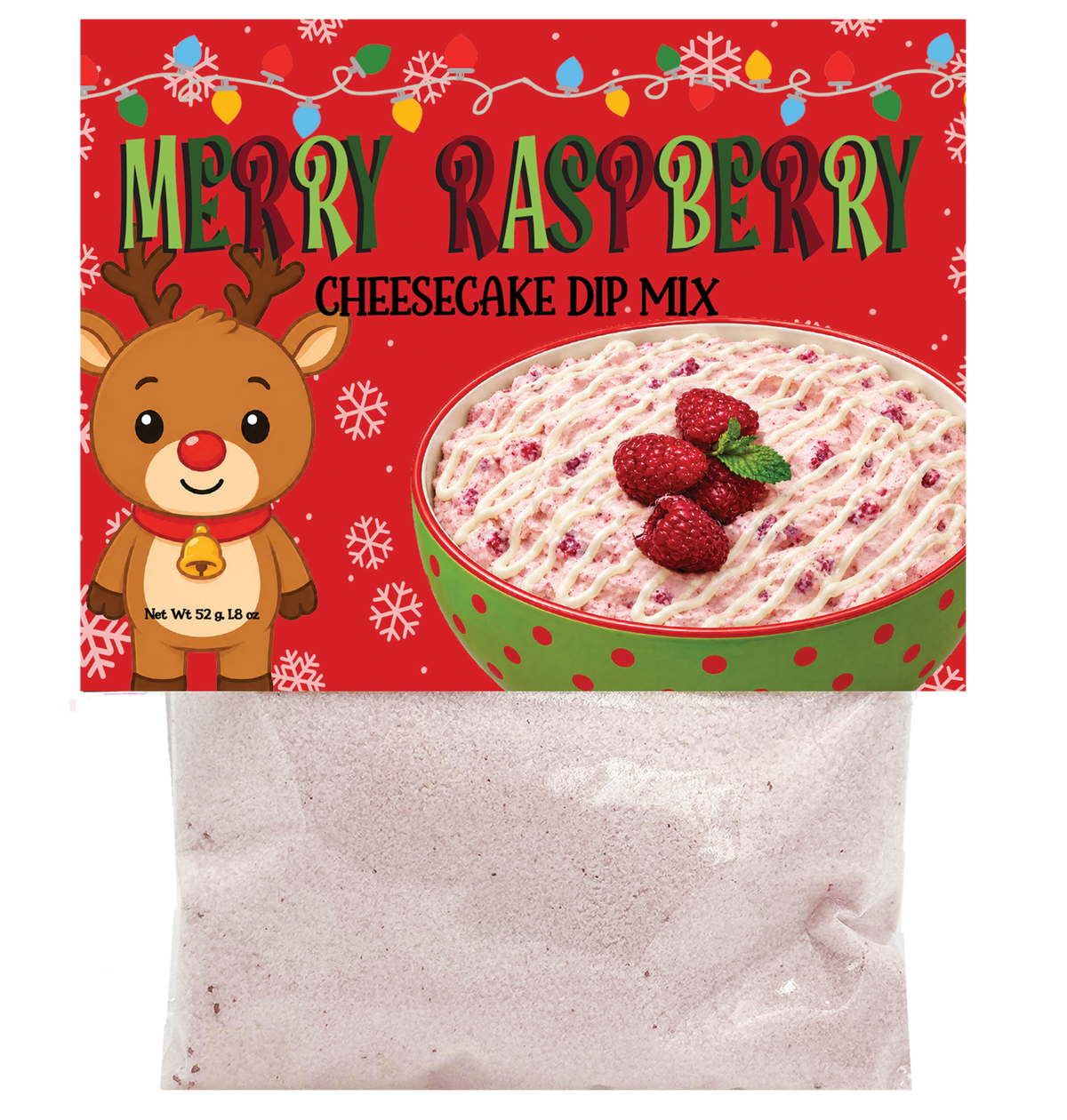 Merry Raspberry Cheesecake Dip Mix