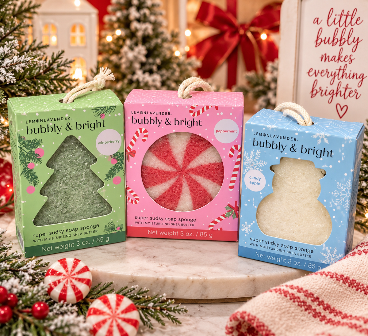 Bubbly & Bright Soap Sponge