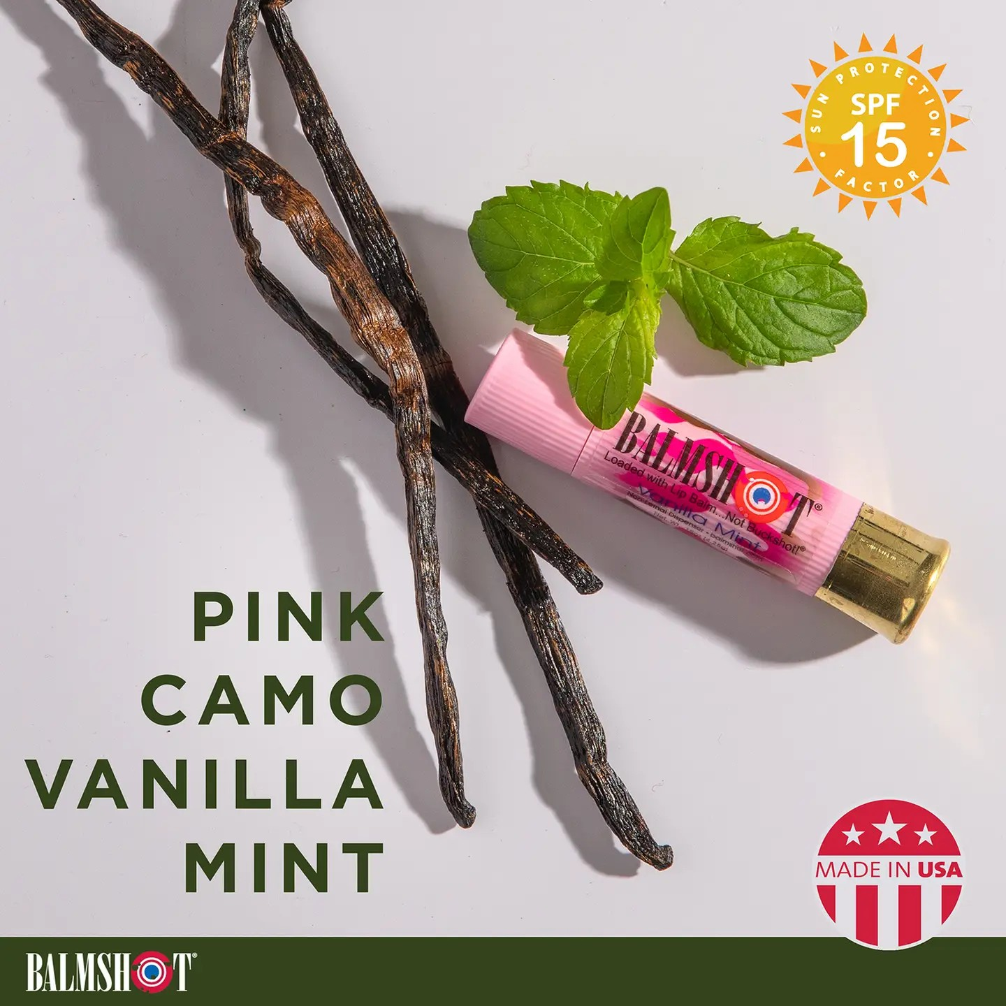 BalmShot | Pink Camo Vanilla Mint