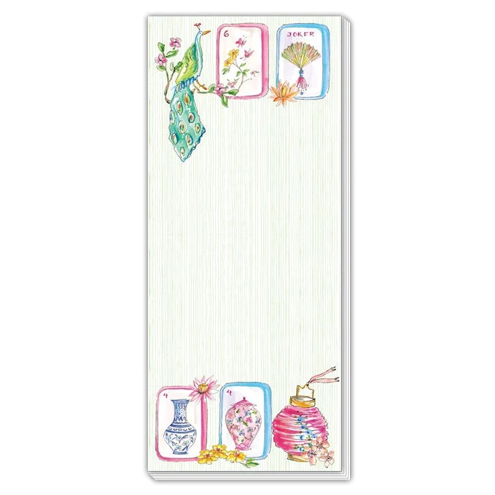 Mahjong Tiles - Bird Bam - Lantern Skinny Pad