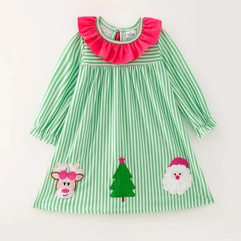 Reindeer Christmas Tree Santa Dress