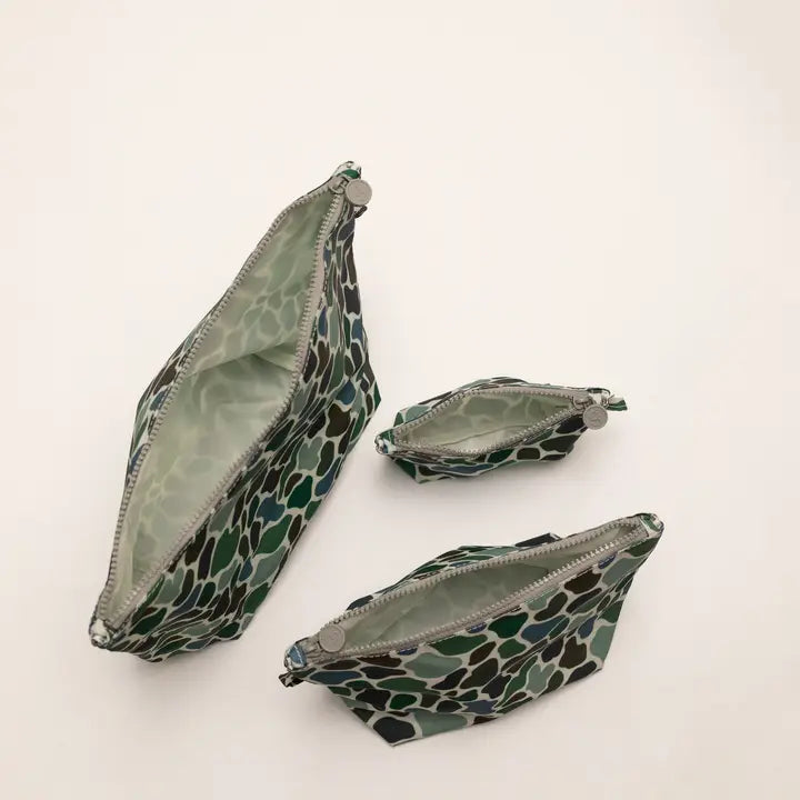 Camo Easy Clean Pouch Set