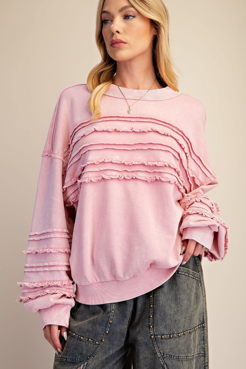 Ruffle Dreams Sweatshirt