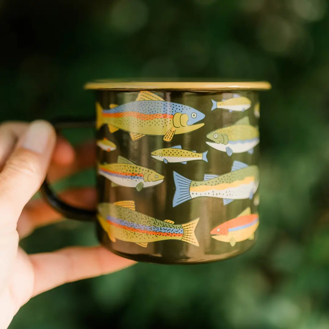 Trout Coffee & Camp Mug