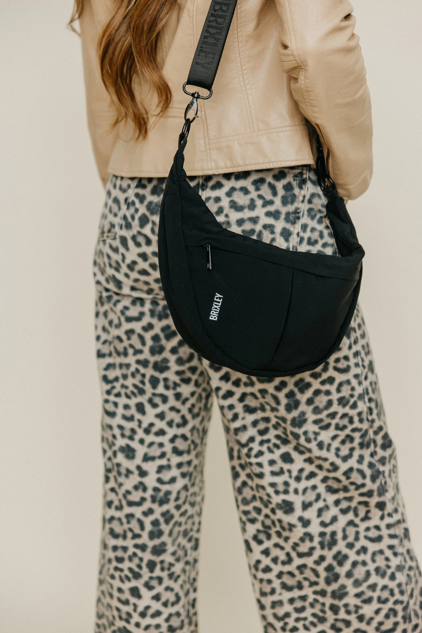 Onyx Crescent Bag |Brixley