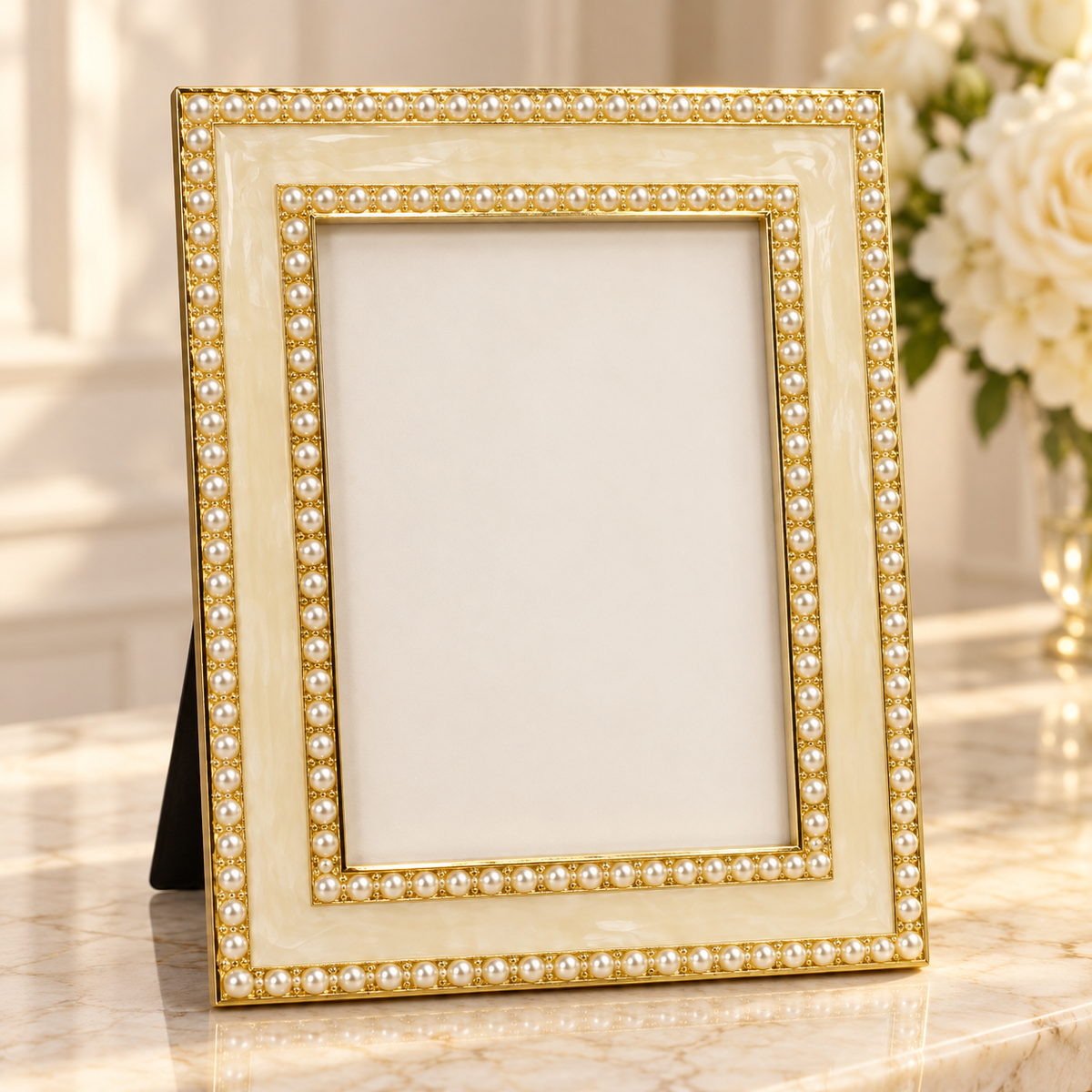 Southern Pearl Frame | Gold