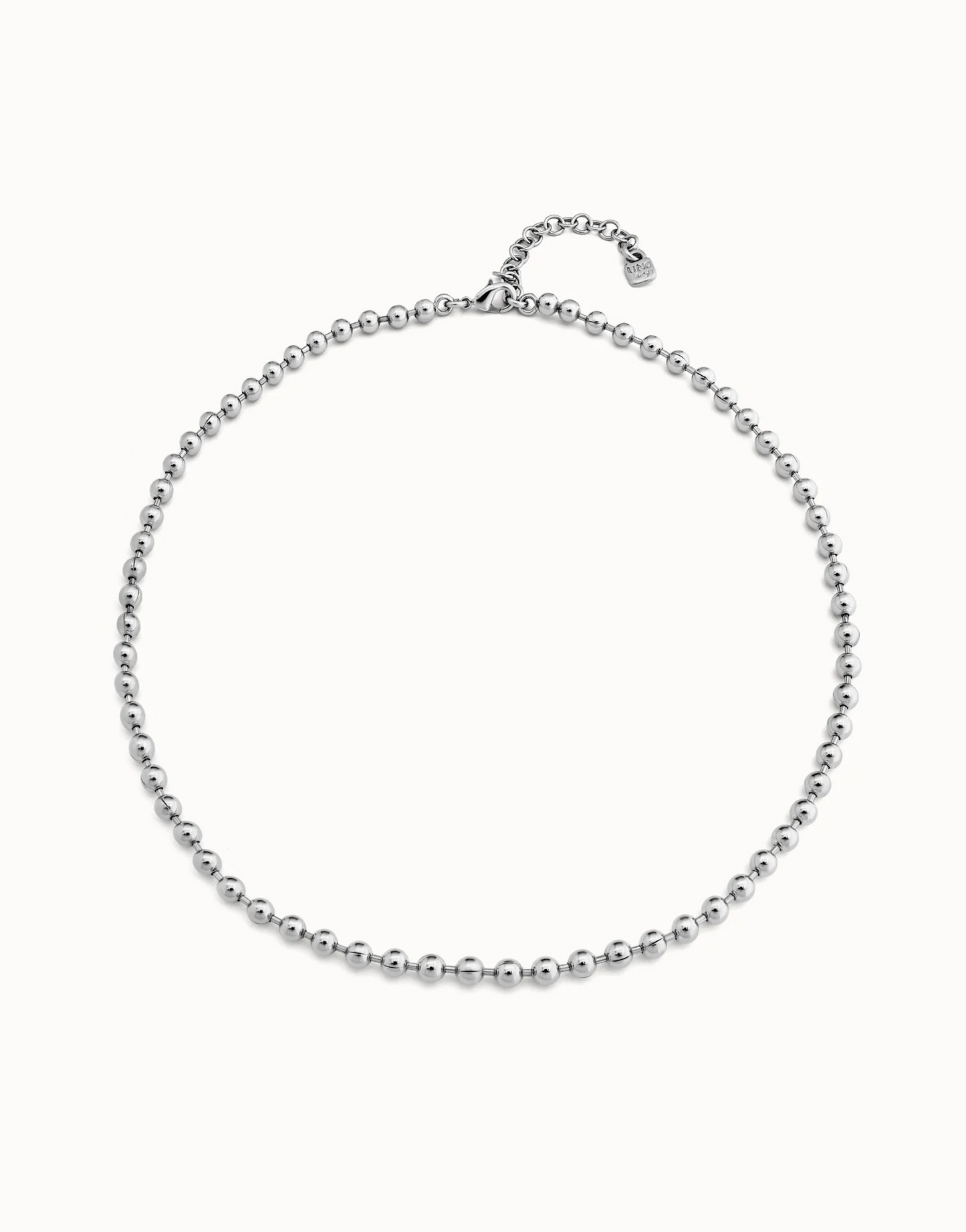 Emotions Beaded Silver Necklace