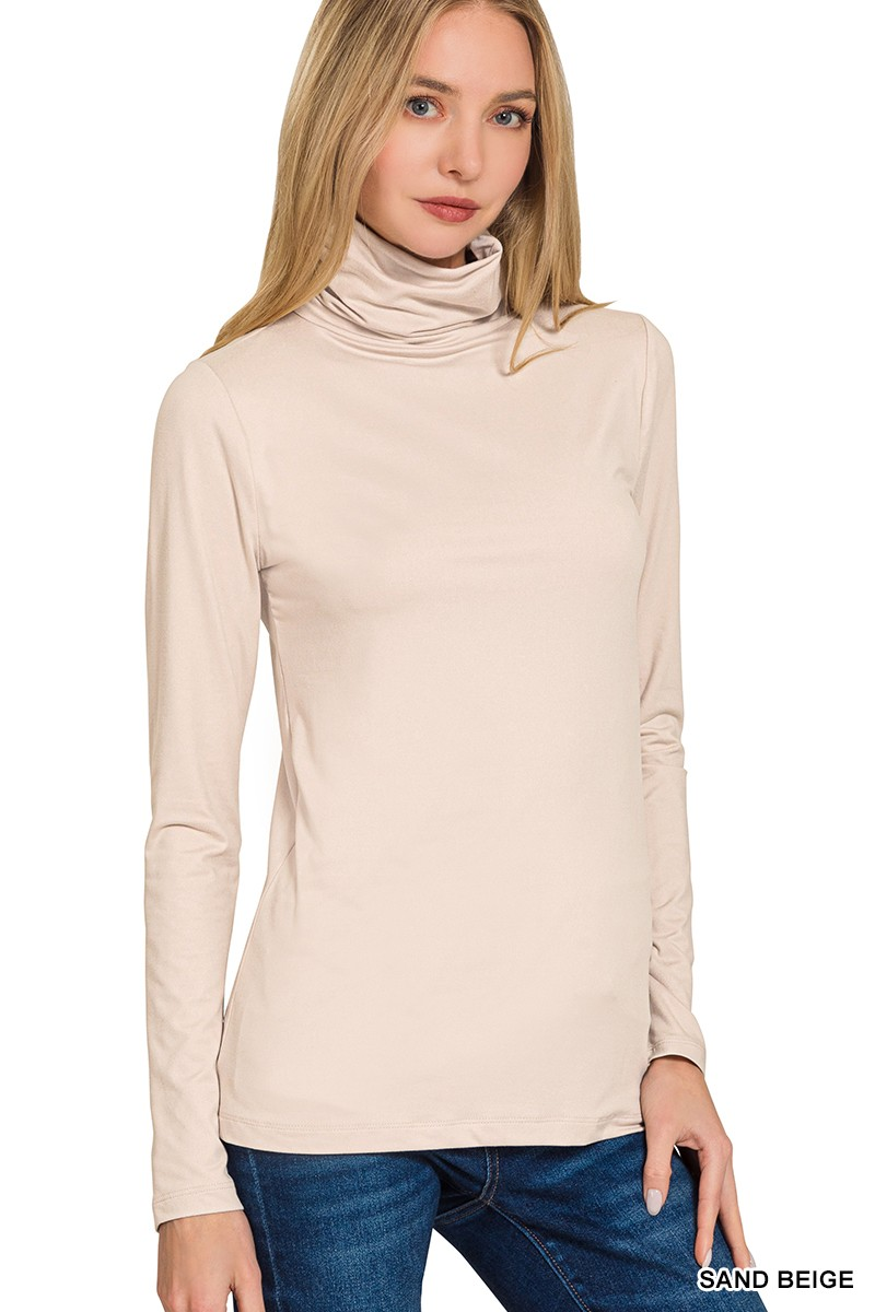 The Essential Mock Neck Top
