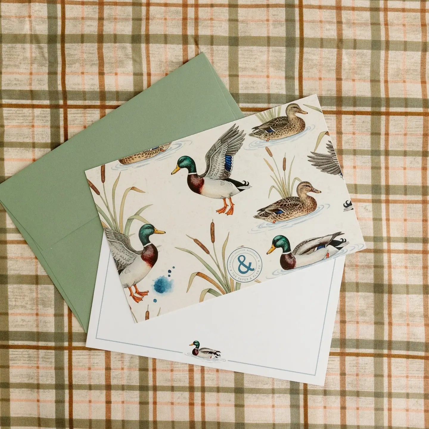 Duck Notecard Set