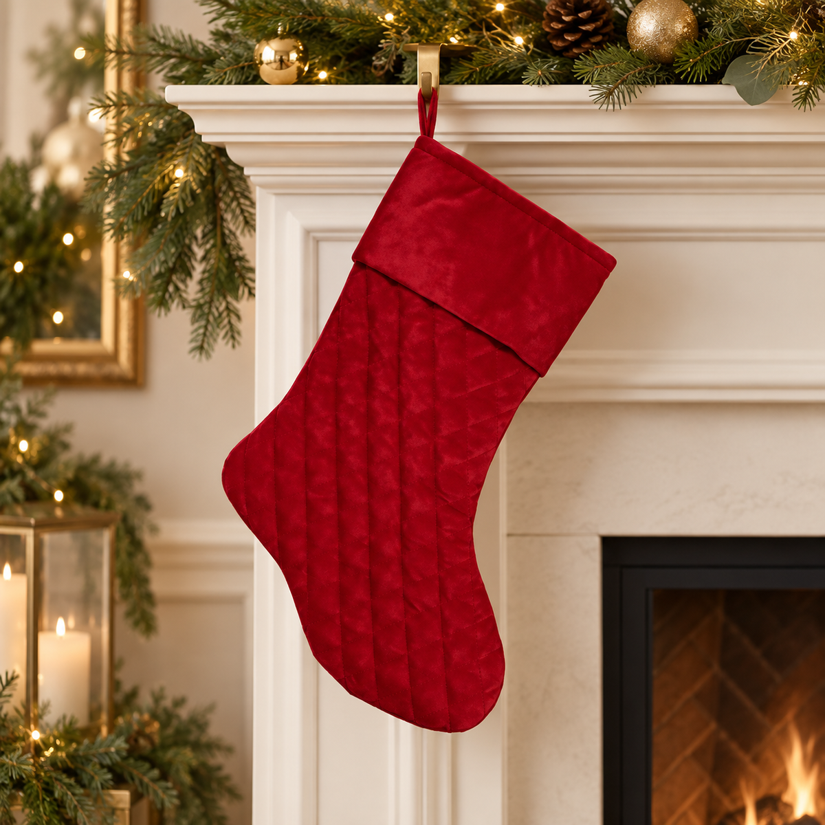 Christmas Stocking in Red