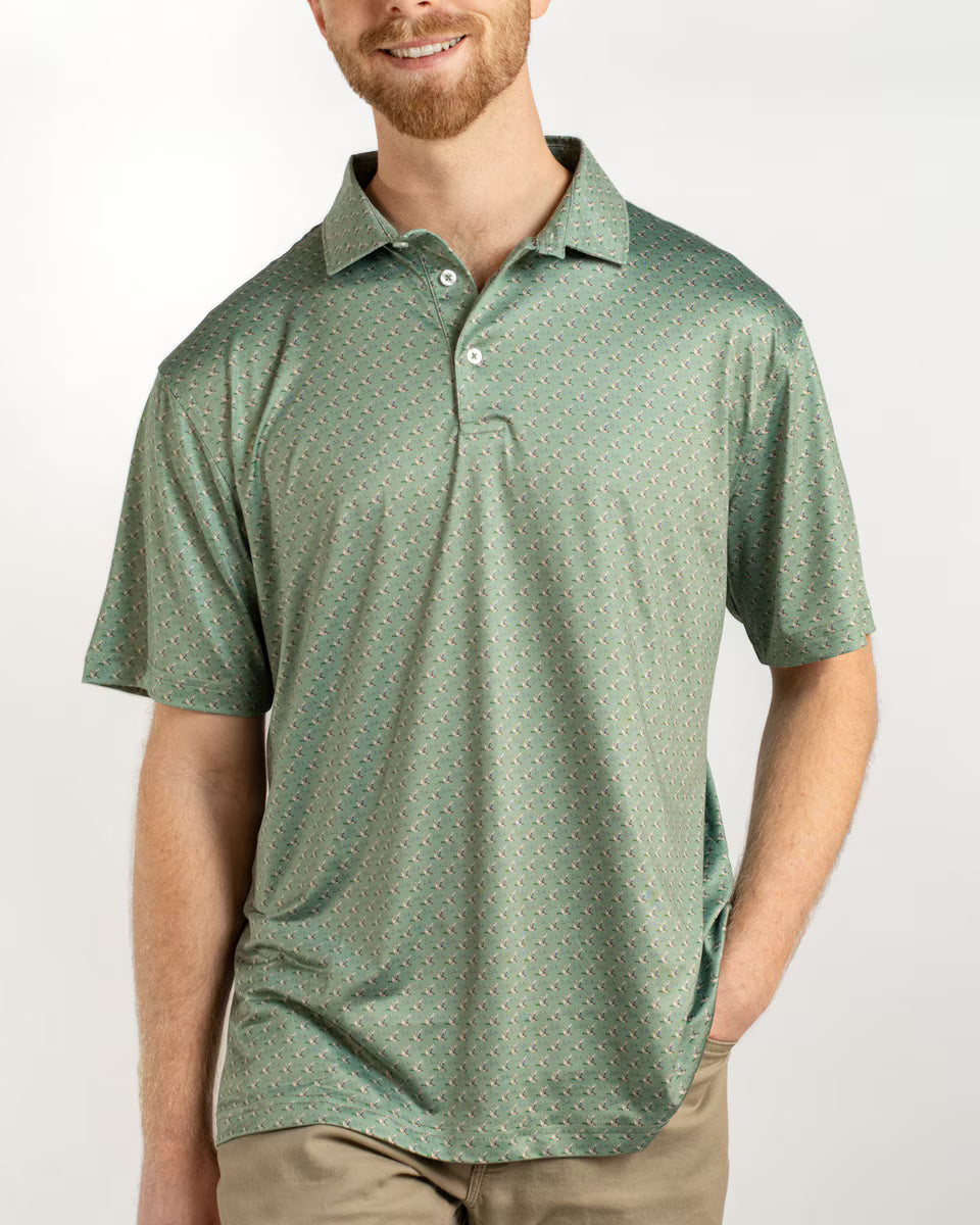 Flying Mallard Performance Polo