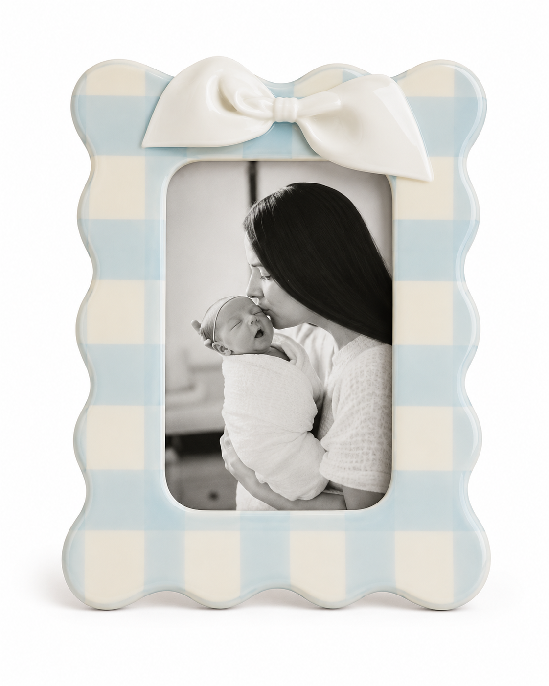 Sweet Memories | Mud Pie | Blue Vertical Frame