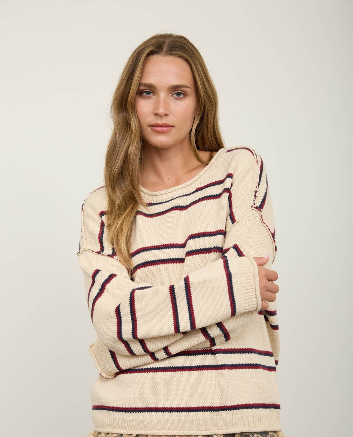 The Kennedy Stripe Sweater