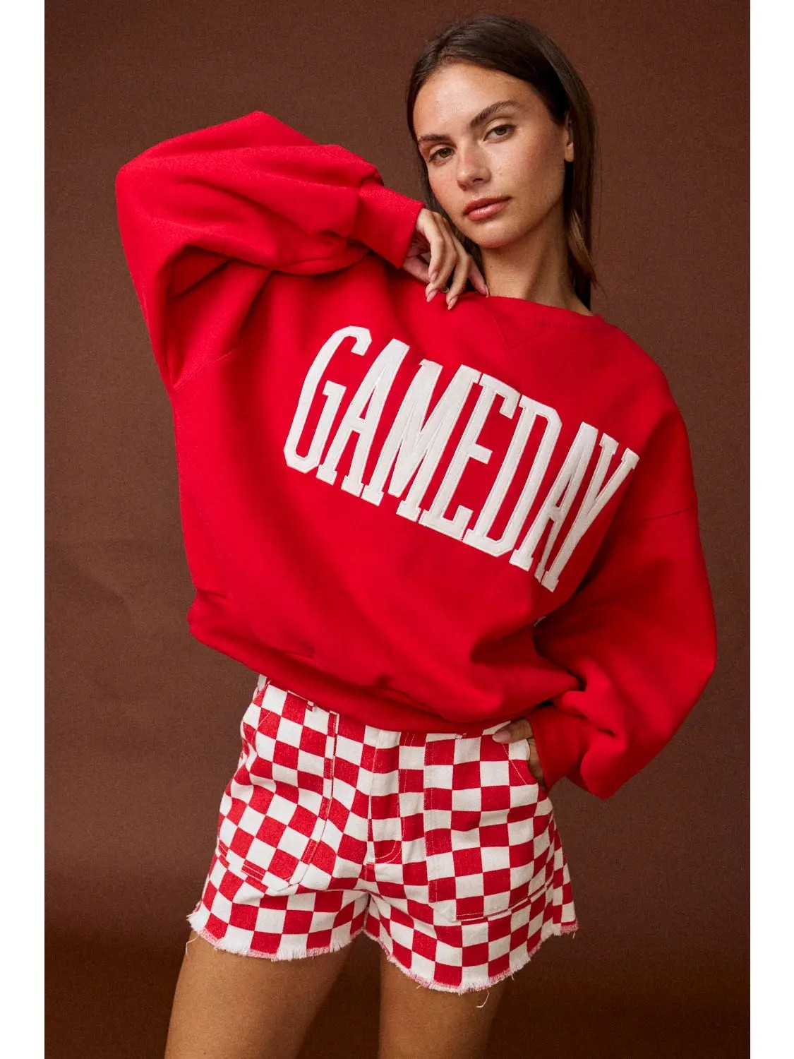 Game Day Sweatshirt | Red
