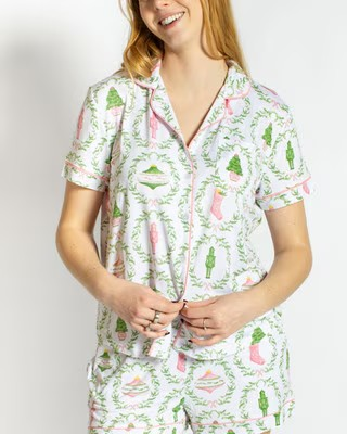 Nutcracker Trellis Pajama Set