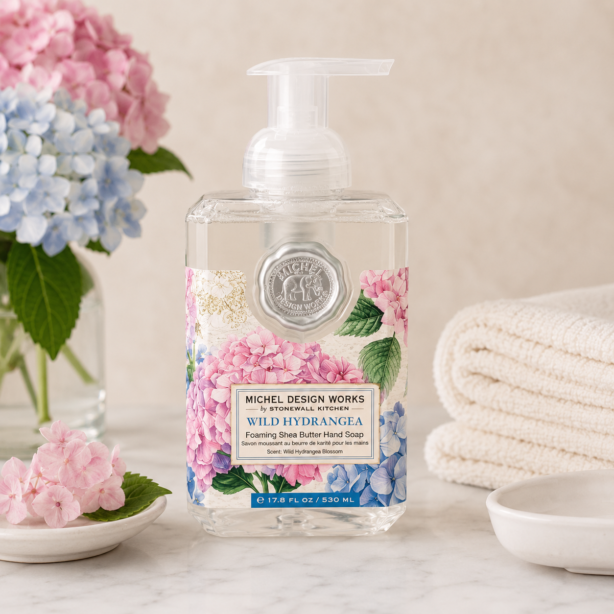 Wild Hydrangea Foaming Hand Soap