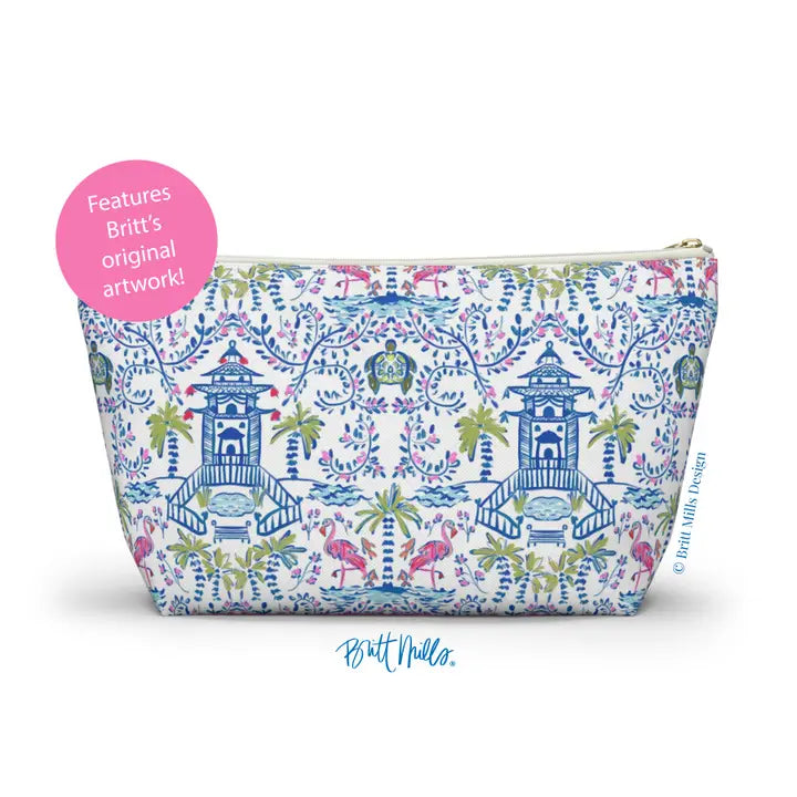 Colorful Chinoiserie Mahjong Tile Bag | Britt Mills