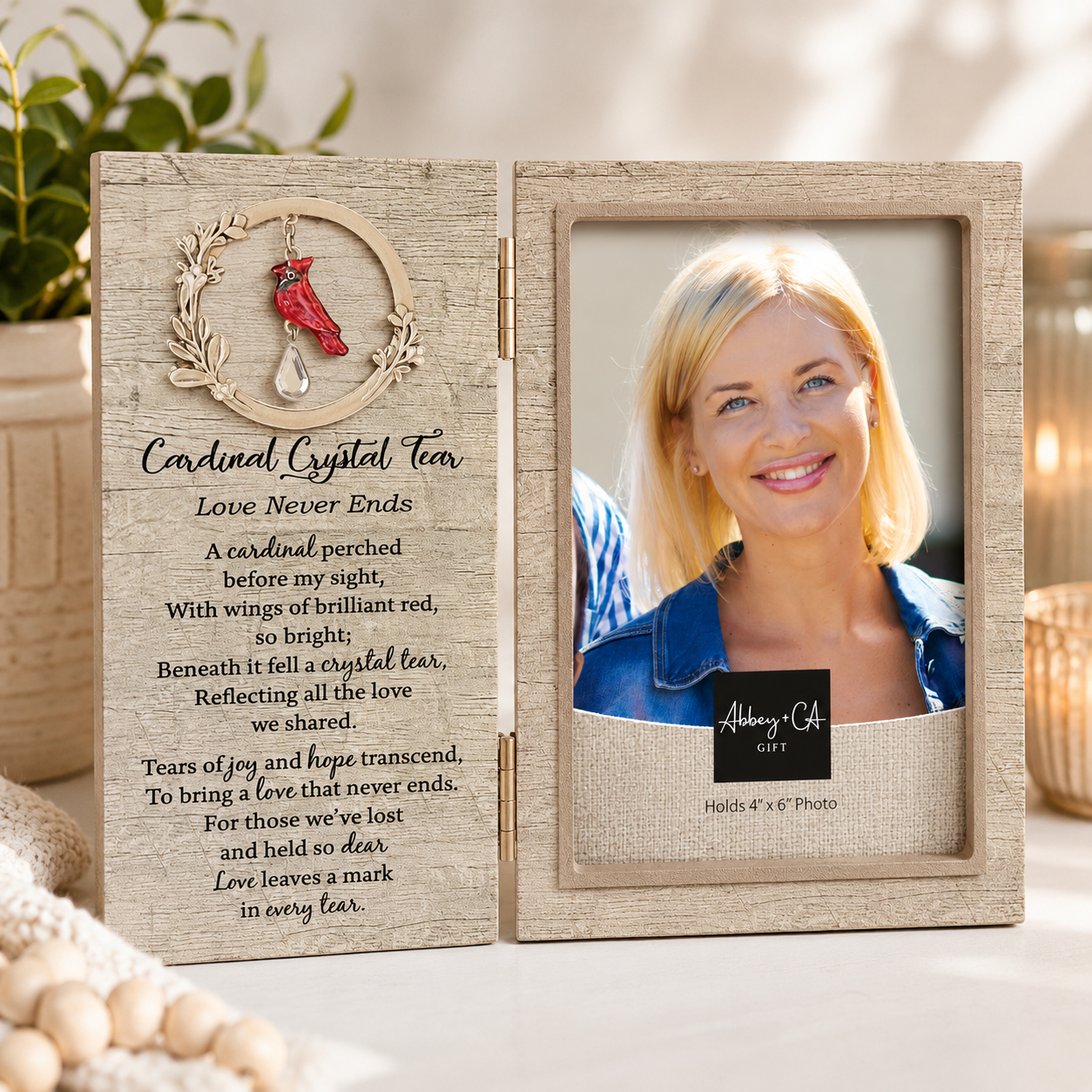 Love Never Ends | Memorial Frame