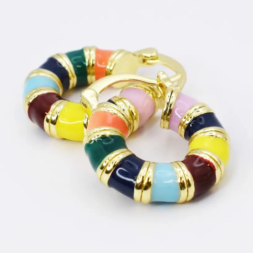 Fiesta Gold Hoop