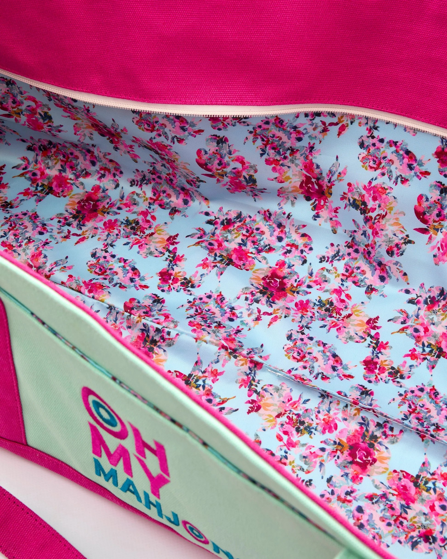 Mint Mat Mahjong Storage Bag