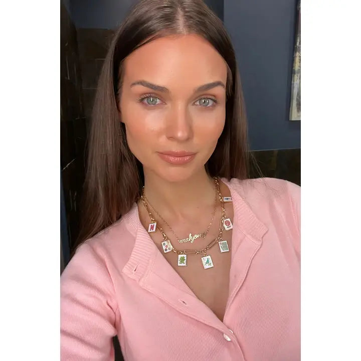 Going Mahjong! | Charm Necklace