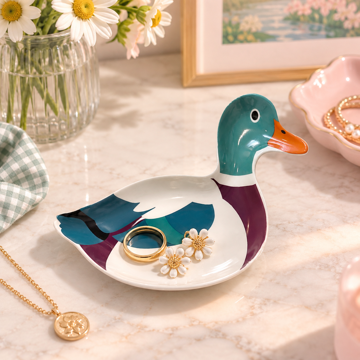 Mallard Duck Trinket Tray