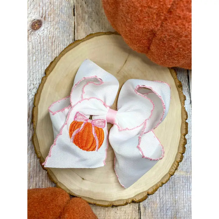 Hey There Pumpkin | Hair Bow