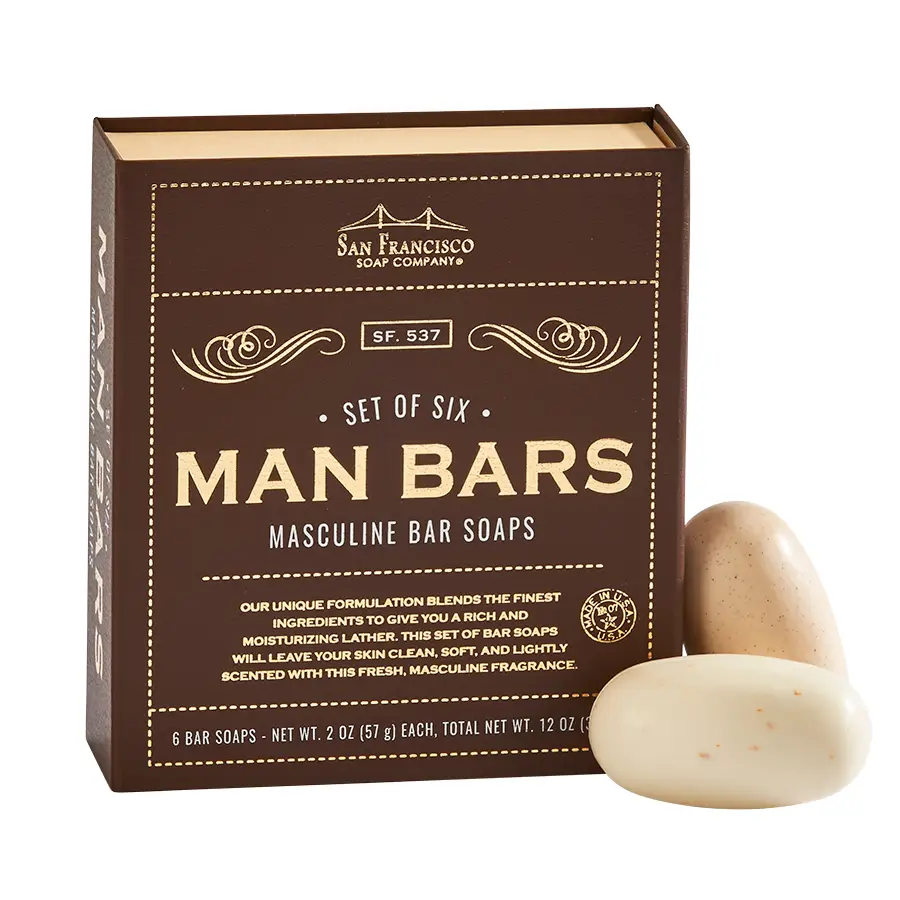 Man Bar 6pc Gift Set