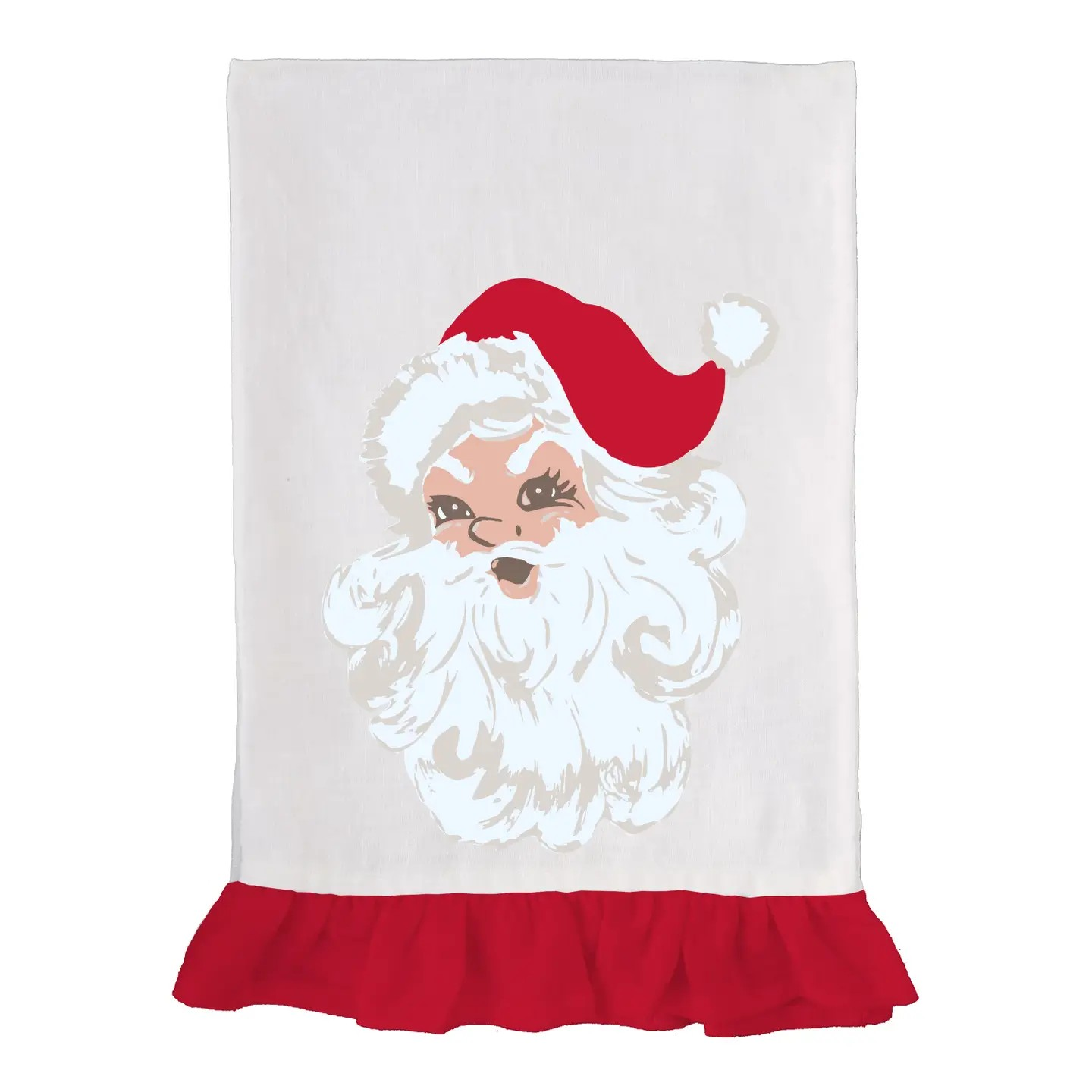 Santa Tea Towel