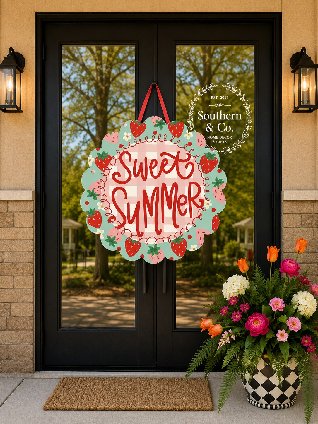 Sweet Summertime Door Hanger