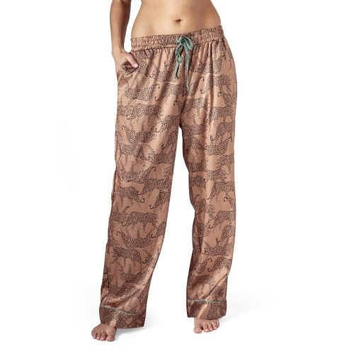 Feline Comfy Satin Pants