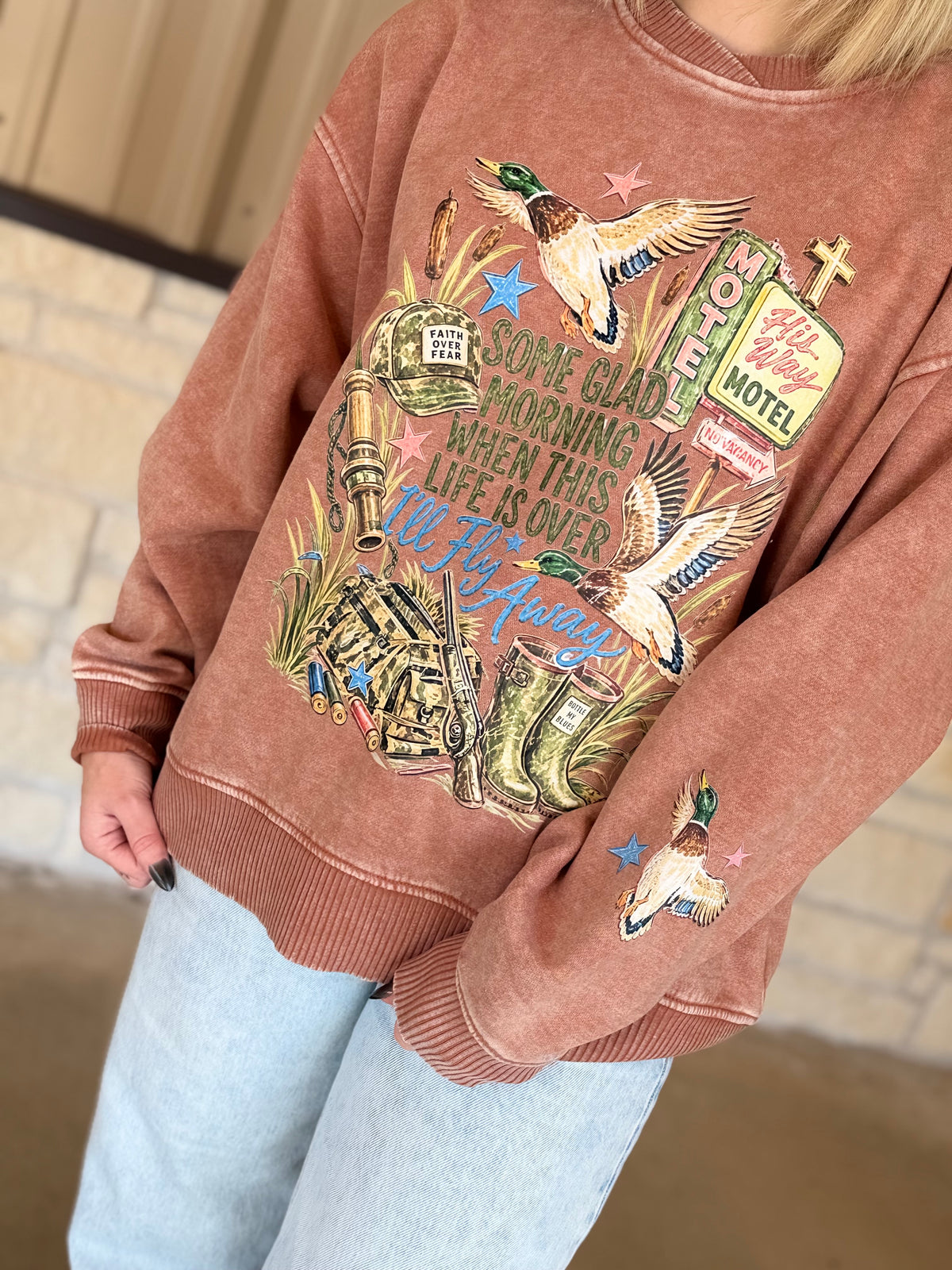 Fly Away | Mallard | Mineral Washed Brown