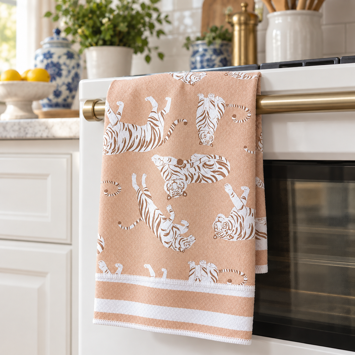 Chloe Tiger Kitchen Towel