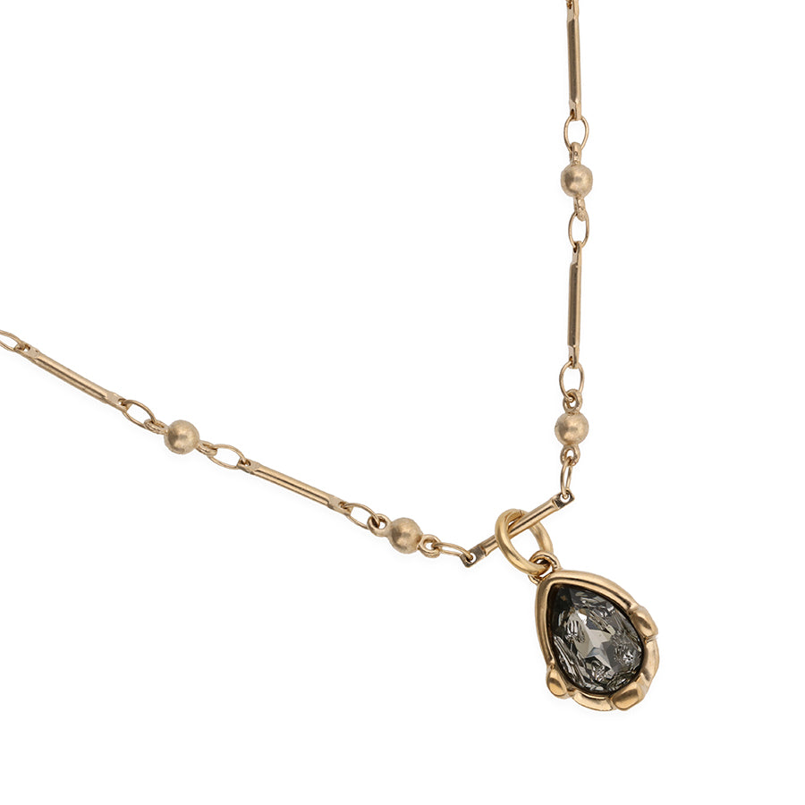 Misterio Pendent Necklace | Gold | Smoke