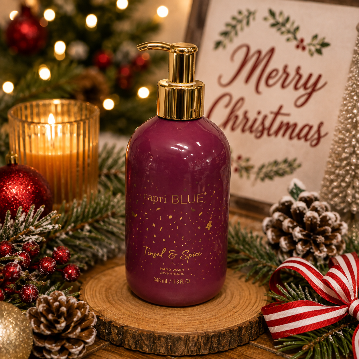 Tinsel & Spice Glimmer Hand Wash