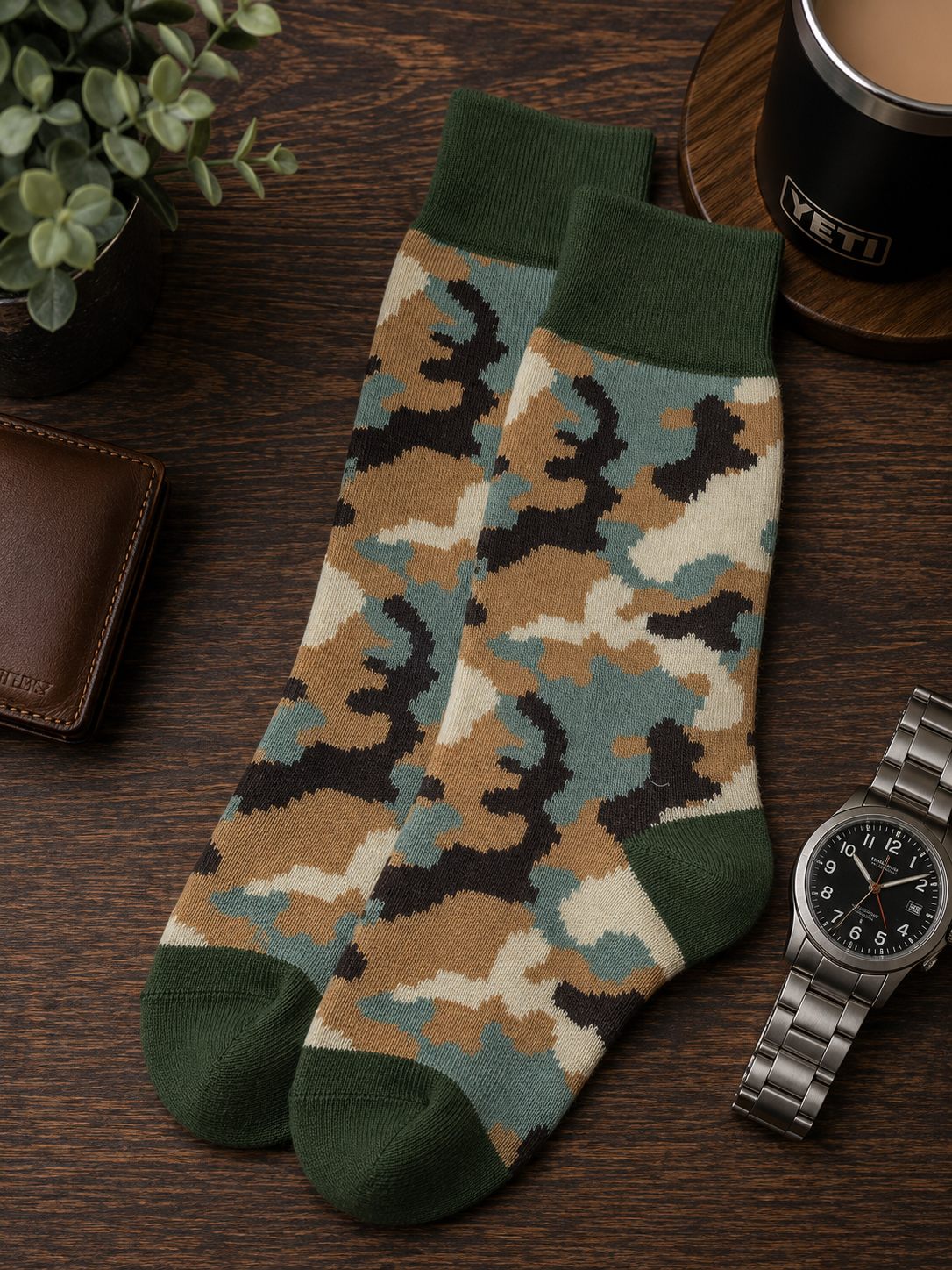 Men's Camo Socks