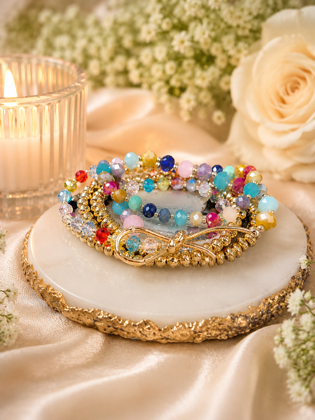 The Evangeline Bracelet Stack