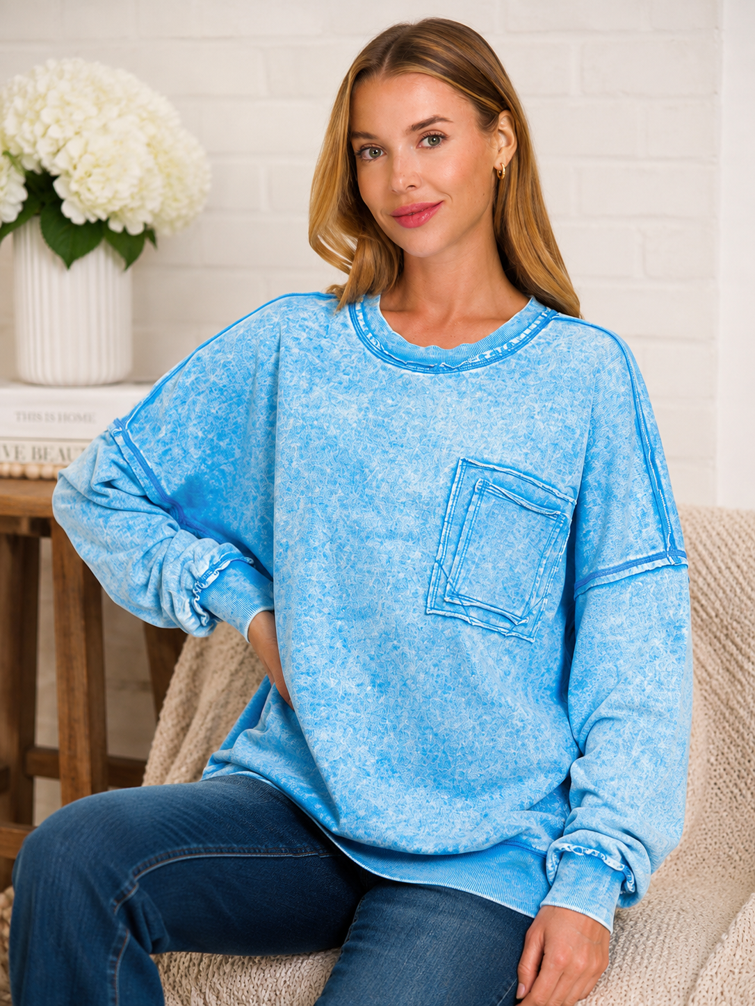 Blue Haze Pullover