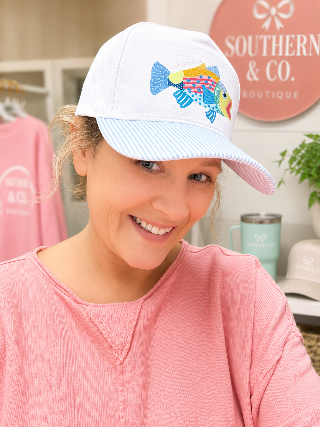 Catch of the Day Hat | Blue