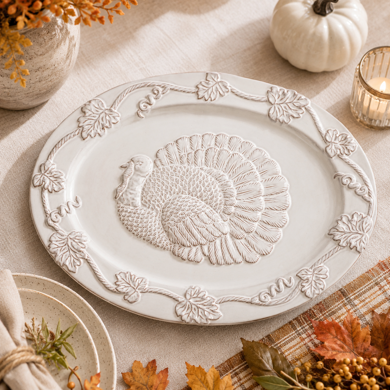 Autumn Turkey Platter