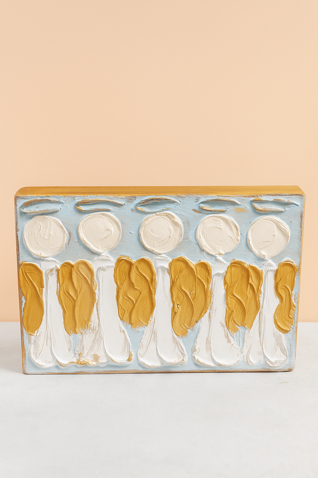 Angels Are Near: Wooden Block