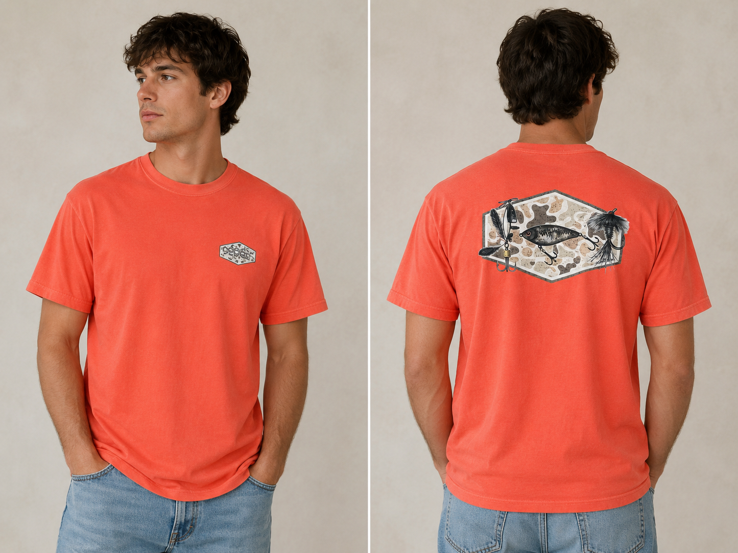 Sunsets & Fly Fishing Tee