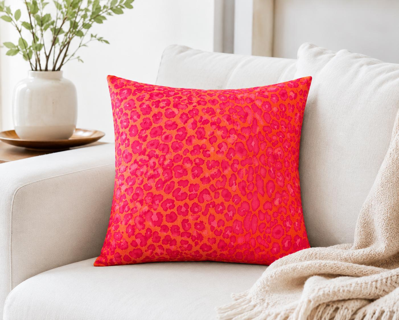 Perfectly Wild Throw Pillow