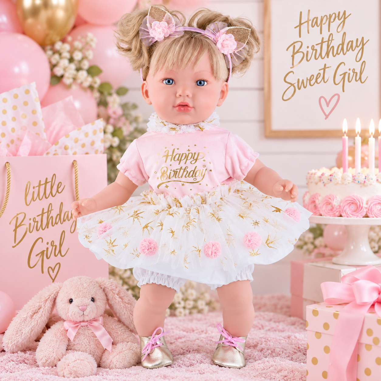 Alina Happy Birthday Doll