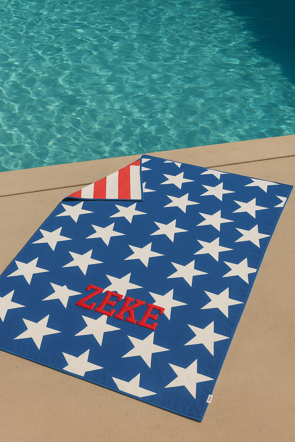 Freedom Pool Towel | Monogram Me