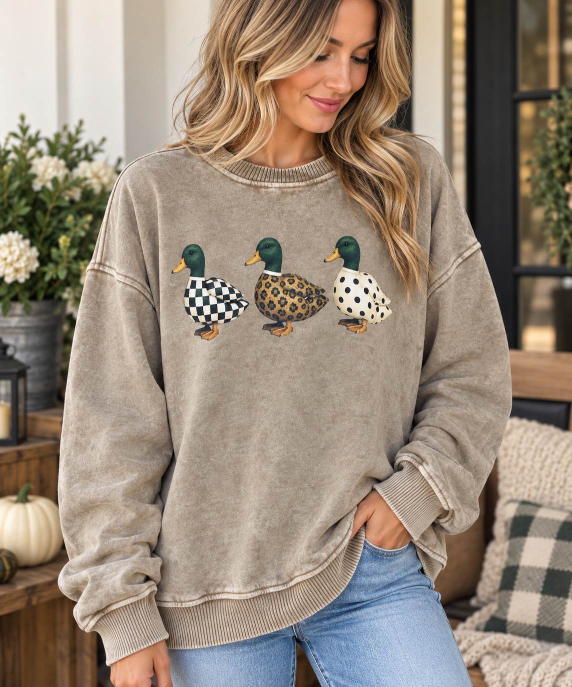 Duck, Duck Chic Sweatshirt