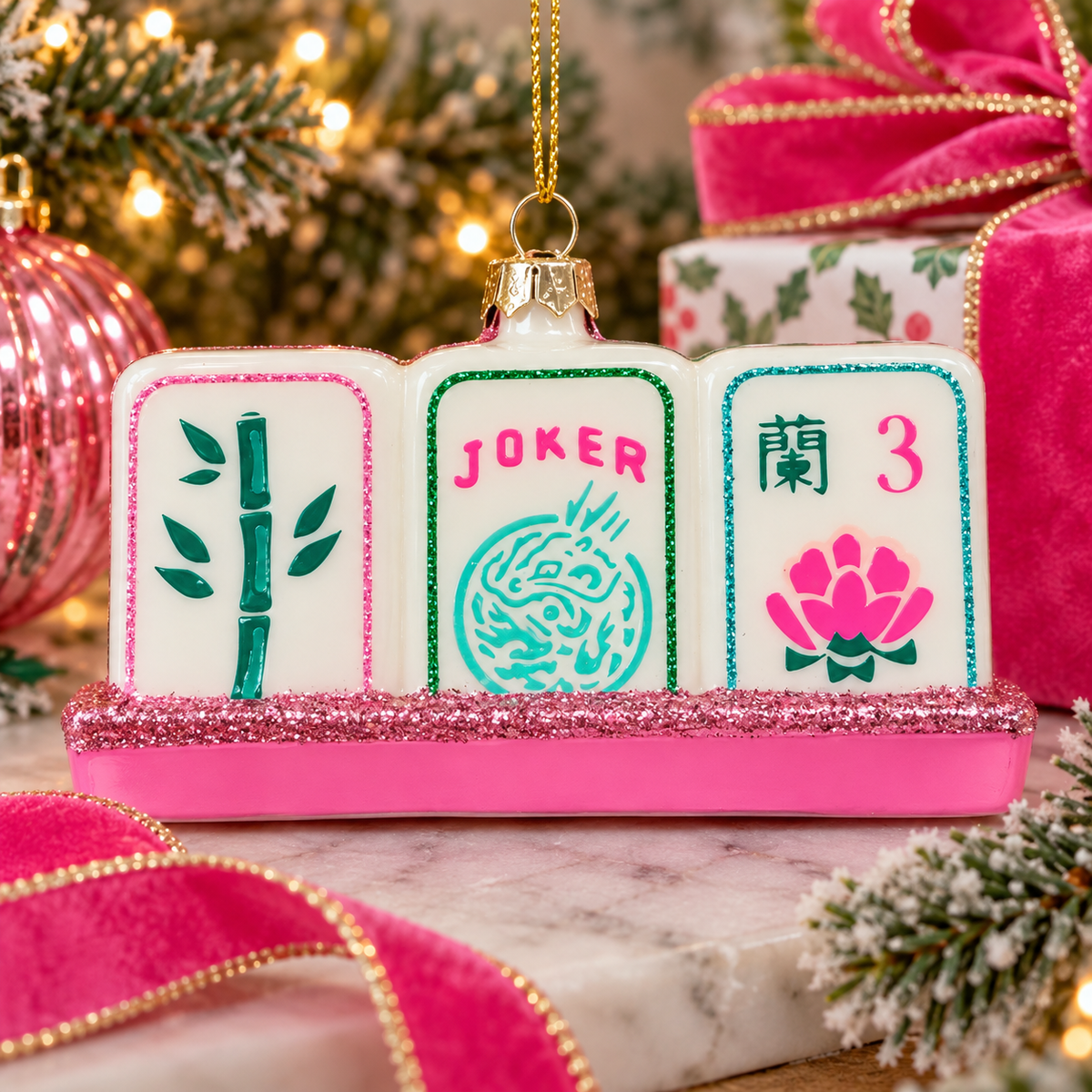 Mahjong Christmas Ornament | 8 Oak Lane